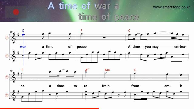Turn turn turn - Byrds (Tenor/Soprano Saxophone Sheet Music F Key / Karaoke / Easy Solo Cover) смотреть онлайн