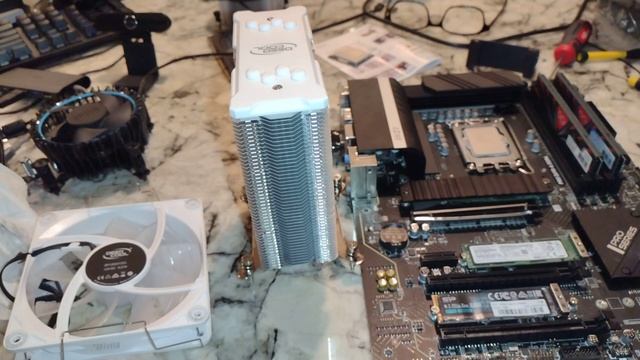 Installing Deep Cool GAMMAXX GTE V2 on to MSI Z690, I7-12700f, cpu cooler upgrade under $40 upgrad смотреть онлайн