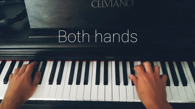 Lil Peep - Worlds Away/ Piano tutorial смотреть онлайн