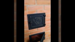 Печь с варочной поверхностью и нижней лежанкой