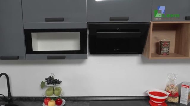 Кухня Leko Аляска Белый лёд Серый лёд | Интернет-магазин Vobox смотреть онлайн