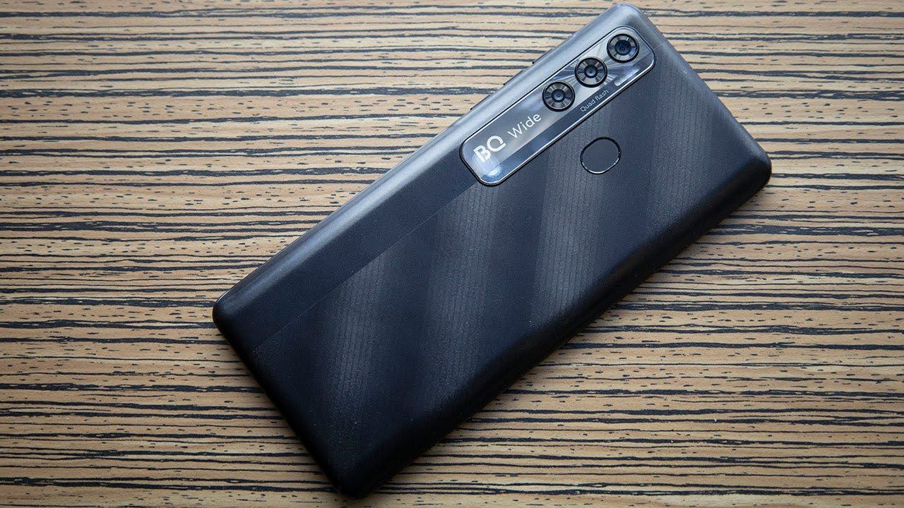 BQ Wide 6868L - большой смартфон для школьника смотреть онлайн