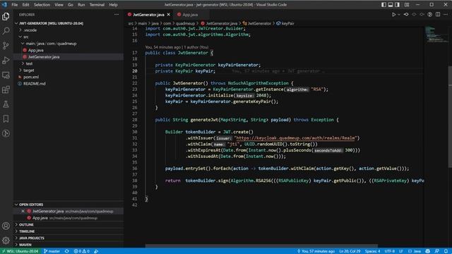 How to generate JWT token in Java | JWT, RSA256 and Auth0 смотреть онлайн
