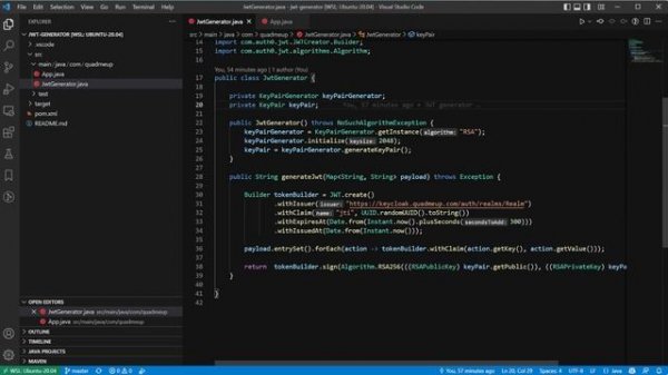 How to generate JWT token in Java | JWT, RSA256 and Auth0