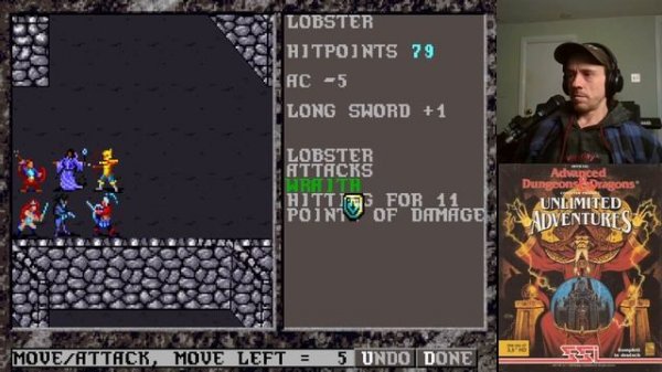 Let's Play Forgotten Realms Unlimited Adventures (SSI) - Episode 6 - Deep in the Keep Cellar