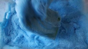 Huge Bucket Of Lavender & Blue Ty-D-Bol | Sponge Squeezing