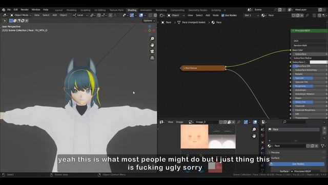 How I Use Vroid for Blender Animations || Rigify Vroid model the Easy Way смотреть онлайн