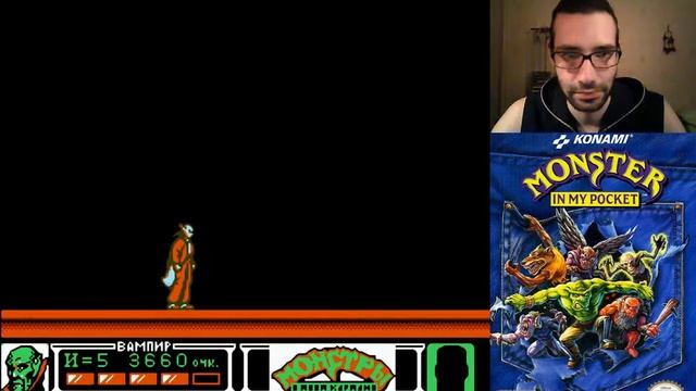 Monster in My Pocket (прохождение) | Монстр ин май покет | NES (Dendy) смотреть онлайн