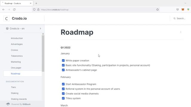 Анализ дорожной карты (Roadmap) CRODO.IO смотреть онлайн