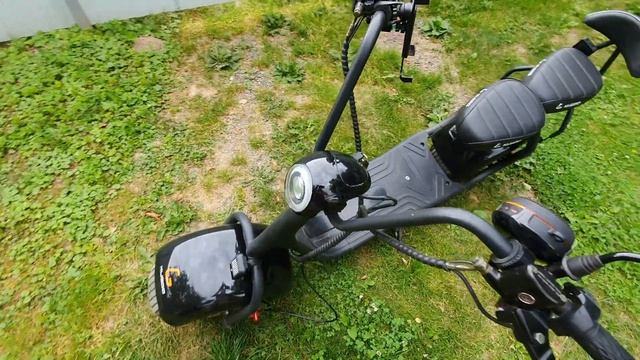 МИНИ ОБЗОР ЭЛЕКТРОСКУТЕРА Citycoco Kugoo C2 смотреть онлайн