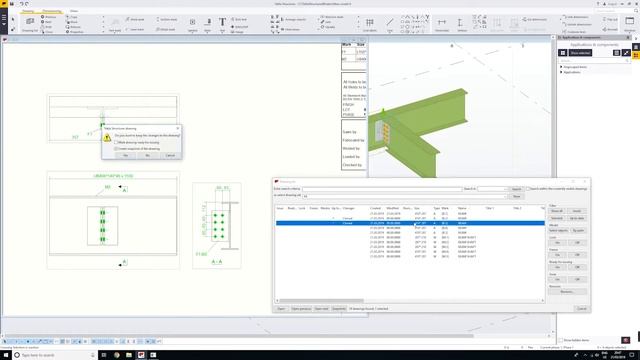 Tekla 2017 basics How to clone a drawing in Tekla 2017 смотреть онлайн