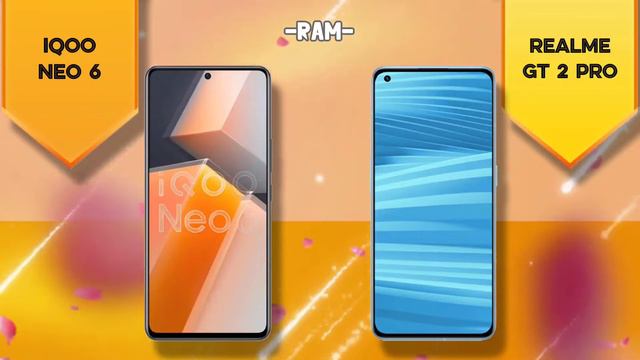 Vivo Iqoo Neo 6 vs Realme GT2 Pro смотреть онлайн