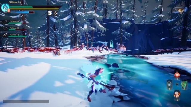 Dauntless Gameplay: 4 Player Co-op Versus Boreus