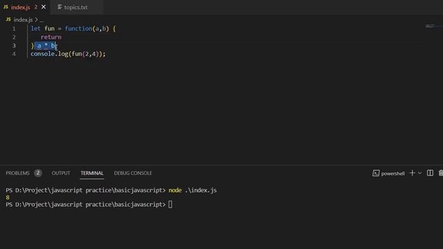 Javascript Basic 18 Arrrow function смотреть онлайн