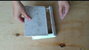 Diy?Оригинальная шкатулка - книга из картона своими руками//вox-book made of cardboard