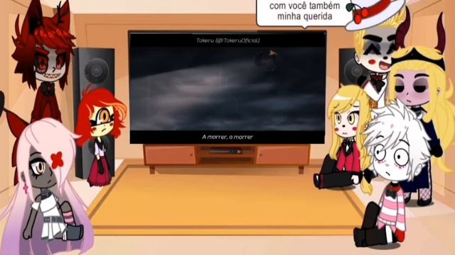 (React Gacha)?Hazbin Hotel? Reagindo Ao Rap Do Meliodas? E Sukuna?