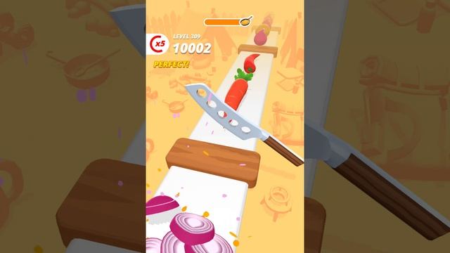 Perfect Slices Gameplay Level 305 - 314 (Android / iOS) смотреть онлайн