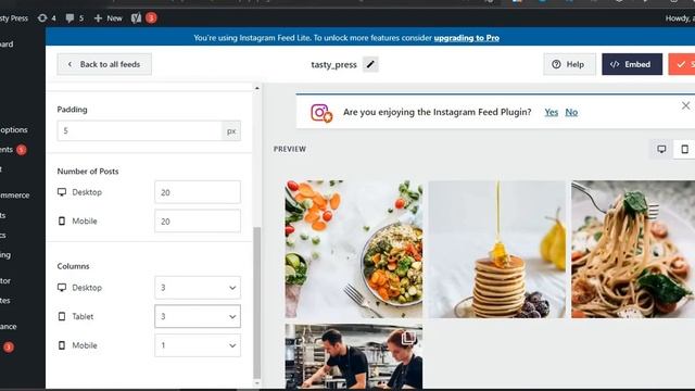 Restaurant WordPress Theme - Tastypress: How to Add Instagram Feed To Footer смотреть онлайн