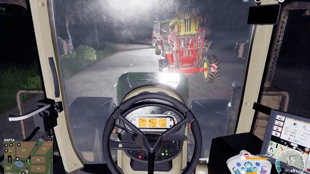 Ночная посевная компании "Новая заря"Farming Simulator 19 смотреть онлайн