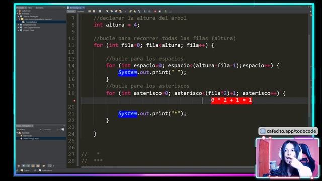 ??? ARBOLITO DE NAVIDAD en JAVA ? | Resuelto Paso a Paso ⭐ смотреть онлайн