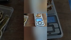 выход золота из 3 корпусов au 20 1.35 гр