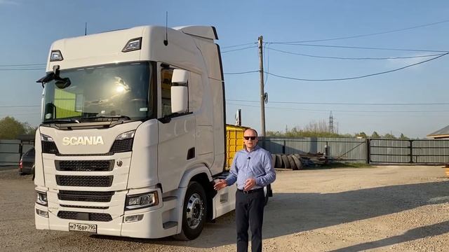 Тест Scania R410. Большой расход. Лучший в своём классе. Самый безопасный. смотреть онлайн