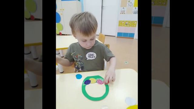 Аппликация "Пасхальная корзинка" Гр. Звездочки смотреть онлайн