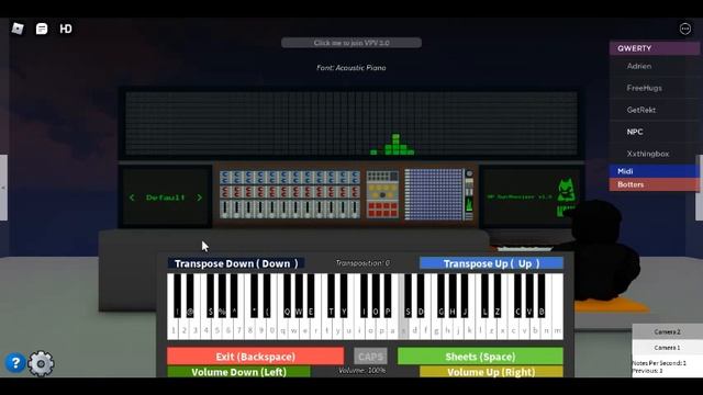 USSR anthem roblox piano (Easy version) смотреть онлайн