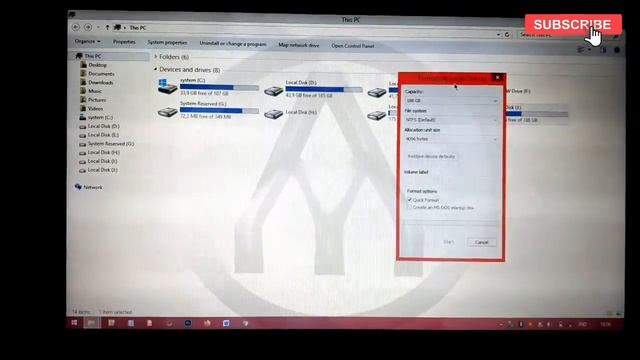 #3 - Format Hardisk Error Netbook Asus E202s Boot Rusak Karena Error Code 0xc00000e9 File:/boot/BCD