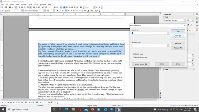 How to Remove Spaces Between Words in Open Office смотреть онлайн