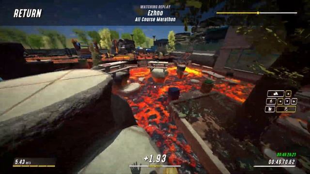 Hot Lava - Playground All Course Marathon 1:35.969 [WR 10/19/19] смотреть онлайн