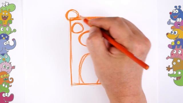How to Draw Animals #2｜Drawing Animals with Shapes｜Learn Colors & Shapes for Kids｜OKIDOKIDS смотреть онлайн