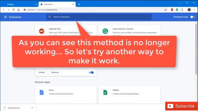 How to Add IDM Extension to Chrome Browser Manually - 2022 New Method смотреть онлайн