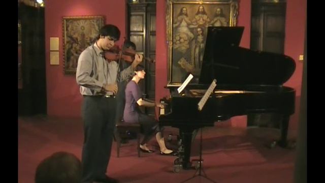 R. Schumann - Sonata para violín y piano Nº1, op. 105 смотреть онлайн