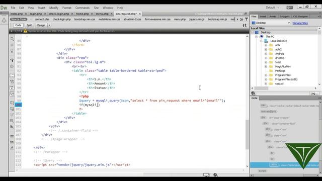 MLM(Multi Level Marketing) website using php part 10- Check pin request status смотреть онлайн