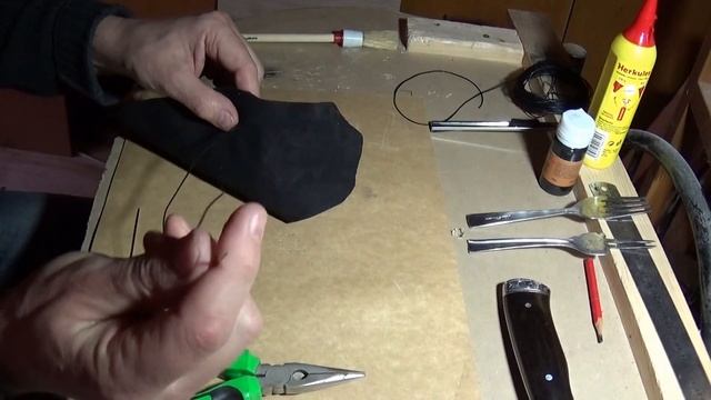 Кожаные ножны. Пошив в домашних условиях. смотреть онлайн