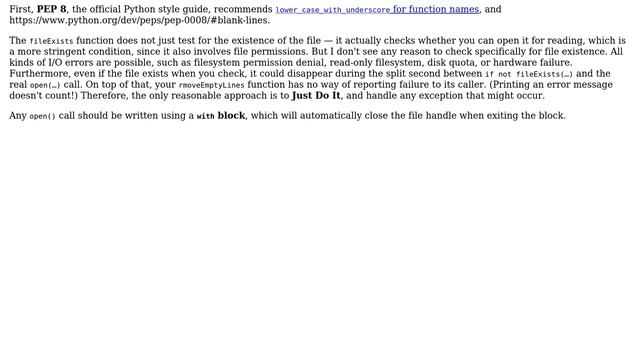 Code Review: Open a text file and remove any blank lines (3 Solutions!!) смотреть онлайн
