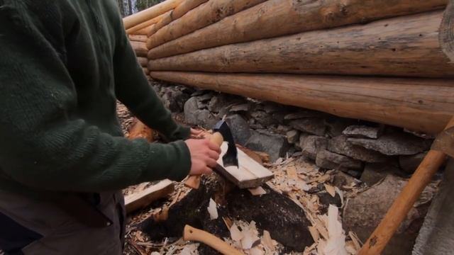 I Spent 500 Days Alone Building A Log Cabin смотреть онлайн