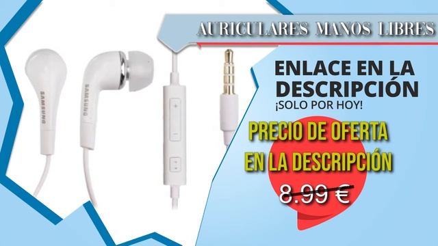 ?Auriculares Manos libres Estéreo EHS64AVFWE Samsung(Oferta Amazon Black Friday 2019) смотреть онлайн