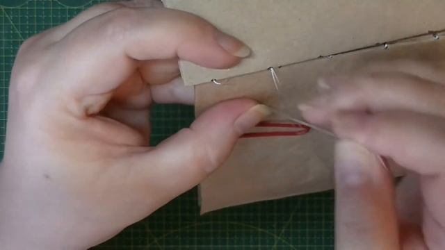 Изготовление мини блокнота в тревелбук. Коптский переплет смотреть онлайн