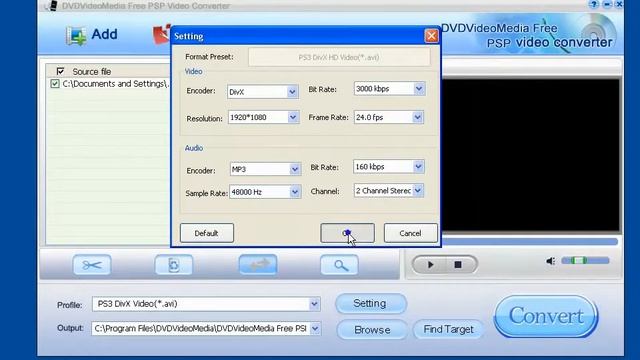 Working with DVDVideoMedia Free PSP Video Converter смотреть онлайн