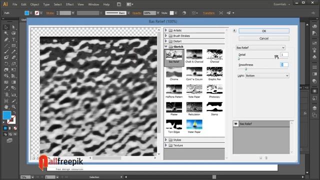 Create Old Wall Texture Effect Background in Adobe Illustrator смотреть онлайн