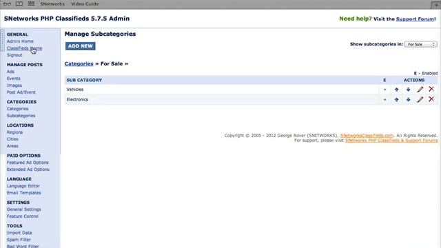 GUIDE: Adding category/subcategory & using custom fields in SNetworks Classifieds смотреть онлайн