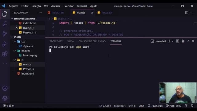 Curso de JS Aula 50 JS OO Modularizar o código import e export смотреть онлайн