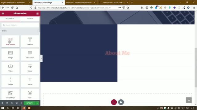 [A-Z] How to Create a PERSONAL PORTFOLIO WordPress Website 2021 | Elementor Tutorial смотреть онлайн