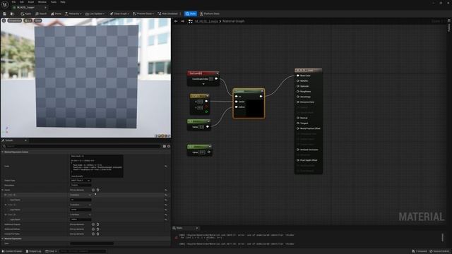 Unreal Engine 5 Tutorial - Technical Shading - HLSL Complex Shapes With For Loops смотреть онлайн