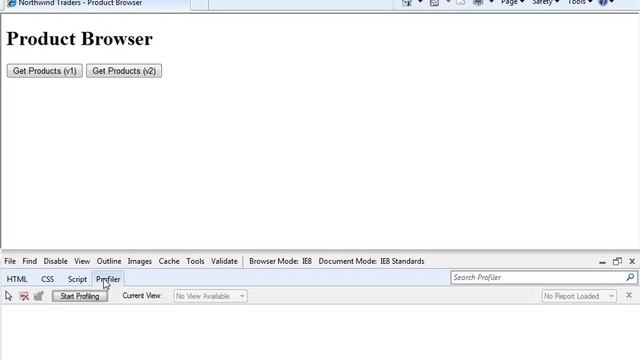 Internet Explorer Developer Series. SJ Profiler смотреть онлайн