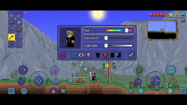 how to change the look of the character in terraria 1.4 at the start of the game смотреть онлайн