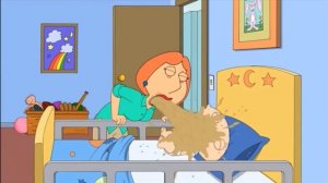Гриффины: Лоис укладывает Стьюи и блюет на него