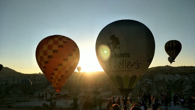 Вальс - монгольфье́ров в небе Каппадокии. Воздушные шары Гереме. Турция 19.09.18 step 137 смотреть онлайн